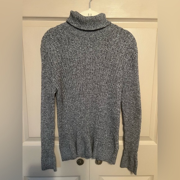 croft & barrow Sweaters - Croft & Barrow Heather Gray Turtleneck Sweater